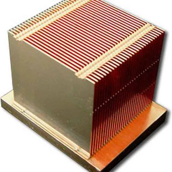 copper stamping  fin heatsink