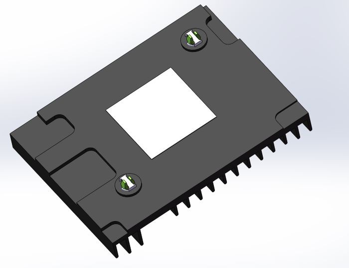 aluminum extrusion PCB cooling heatsink