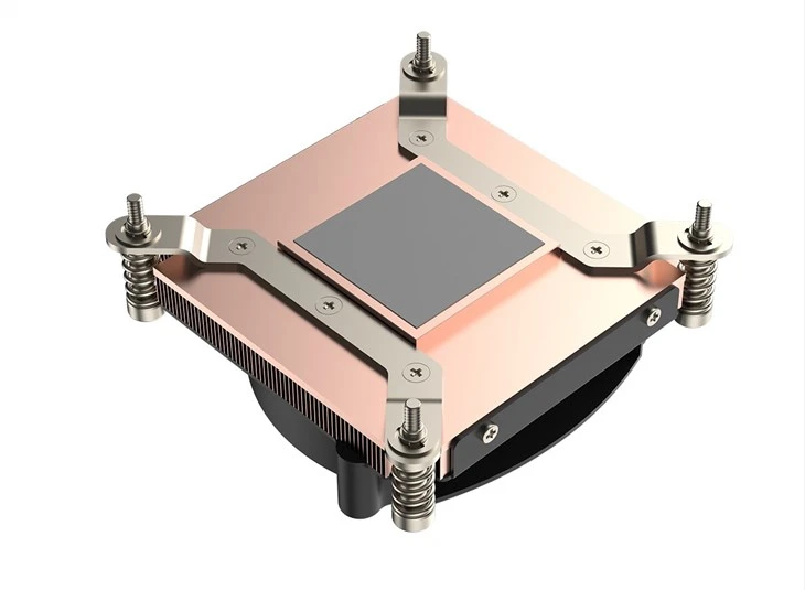 1U Server LGA1700 Copper Skived Fin CPU Radiator