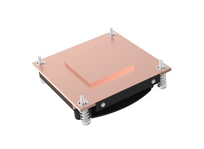 Kobber Skived Fin 1U Server CPU Heat Sink