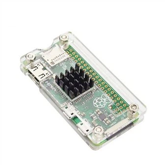 Raspberry Pi 4 Heatsink ekstrudering med svart anodisering